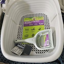 BRAND NEW LITTER PAN/LITTER/ACCESSORIES