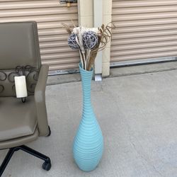 Tall Vase With Matching Flowers (not sold)