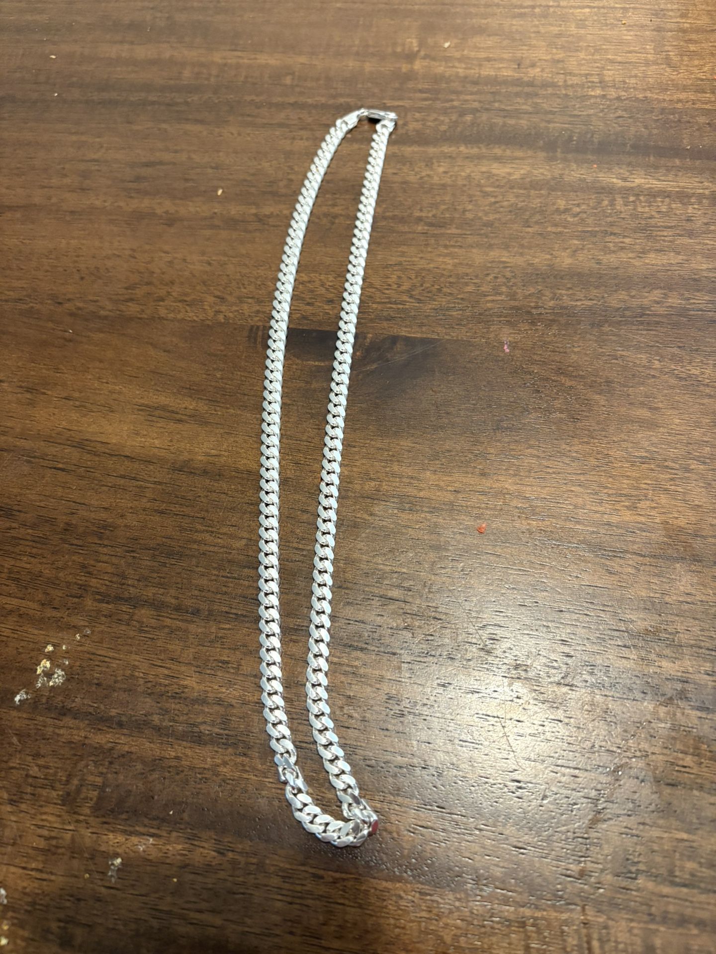 925 Italian Silver Cuban Chain 22 Inch