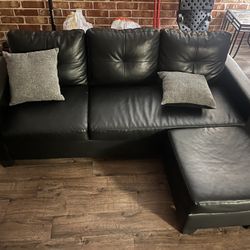 Leather Couch 