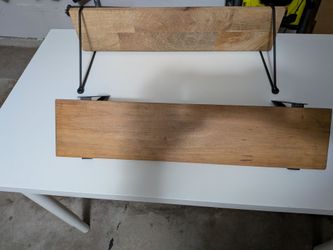 Two shelves
