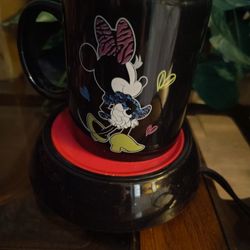 Minnie Mouse Mug and Mug Warmer