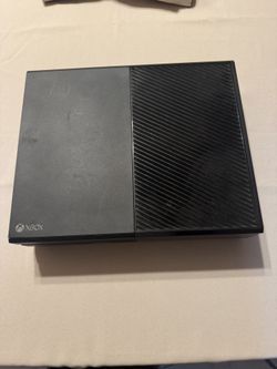 Xbox One With Cables And Games