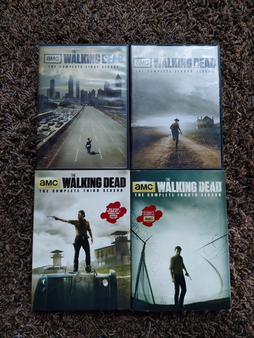 The Walking Dead Seasons 1-4