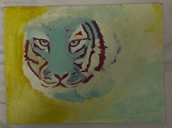 “Mythical Tiger” Painting
