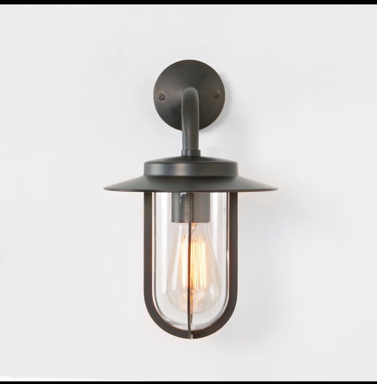 Astro Montparnasse Wall, Dimmable Outdoor Wall Light (Bronze)