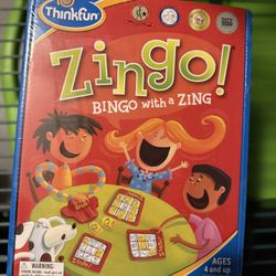 ThinkFun Zingo! Kids Learning Game – New