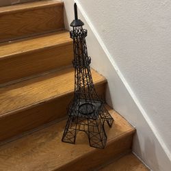 Eiffel Tower Metal Candle Holder Or Display