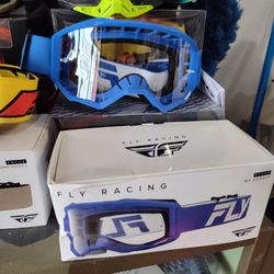 Blue Fly Racing Off-road Goggles Special Deal $35 Brand New