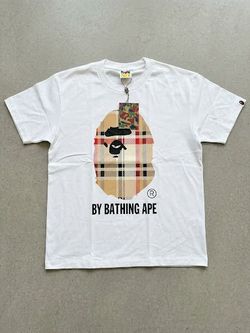 A Bathing Ape BAPE Graphic T-Shirt White Size Medium
