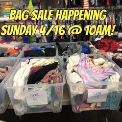 $5 Stuff A Bag Sale Sunday 10am 320 Georgia St Vallejo