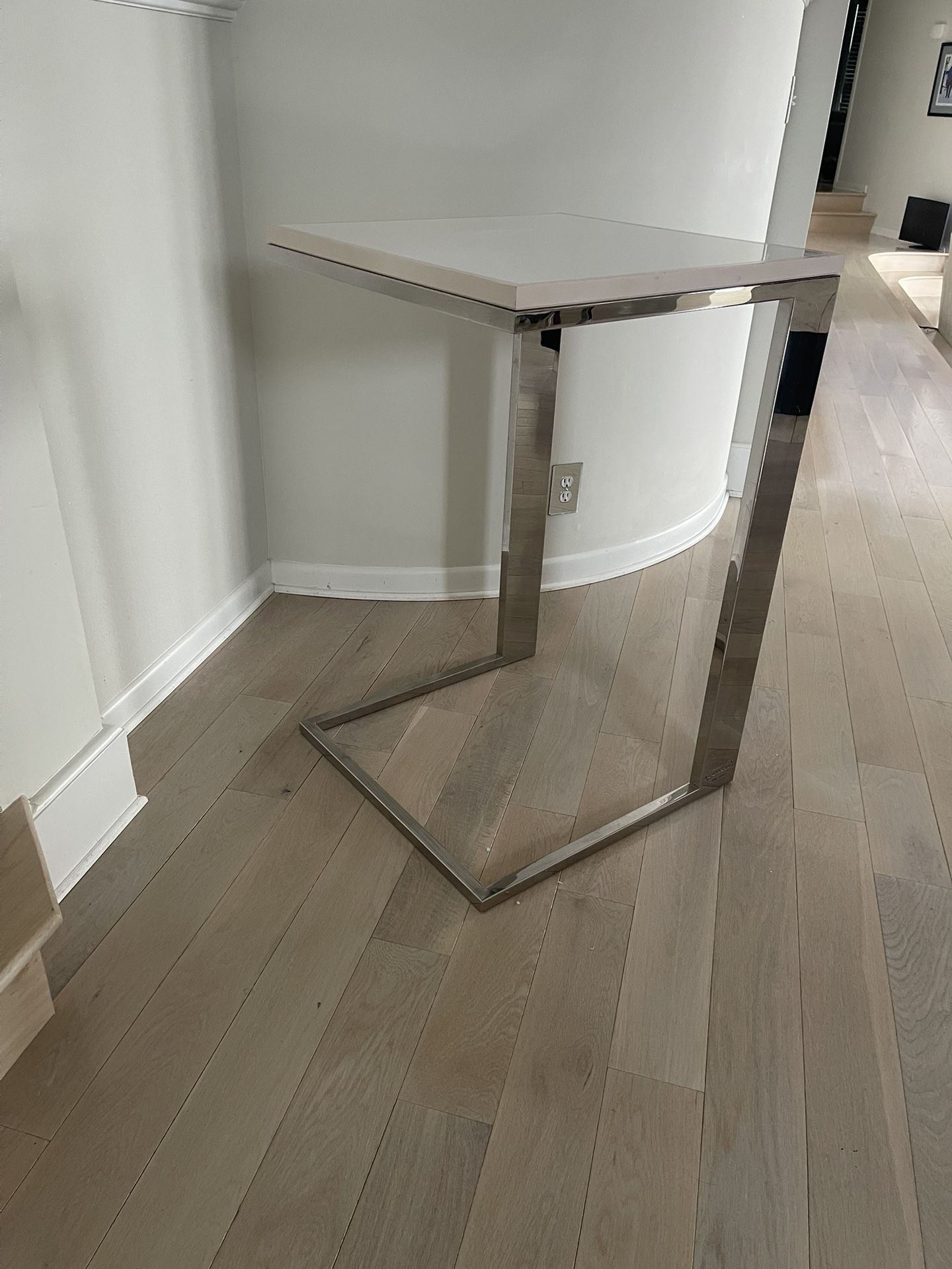 Cool Bar Table Fits One Stool For Small Spaces