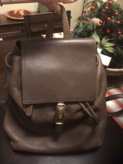 Coach backpack