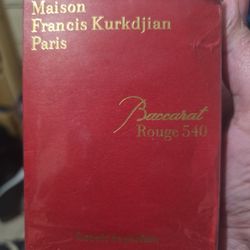 Madison Francis Kurkdjian Baccarat 