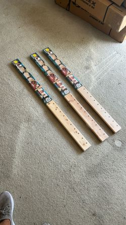 Wood Peg Storage Rack
