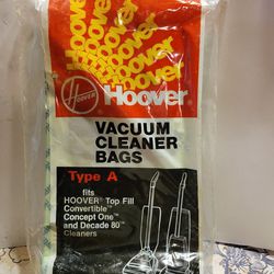 $8.00 for 19 count Type "A" HOOVER Vacuum Bags...