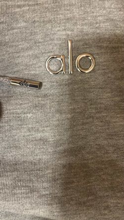 Alo hoodie grey S