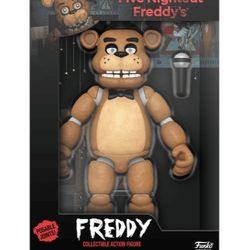 FNAF Freddy 13.5" Collectible Poseable Figure With Accessory Funko