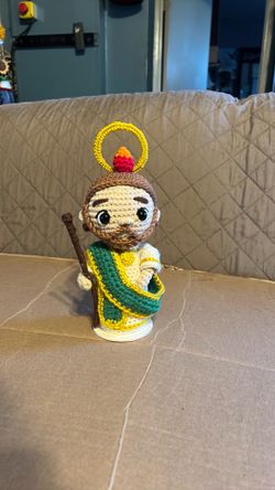 Handmade Crochet San Judas / Jude Thaddeus the Apostle