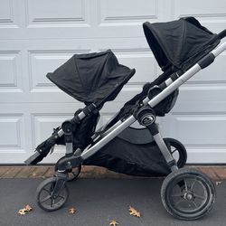 Baby jogger city select single/double stroller