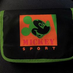 Vintage Mickey Sport Wallet 