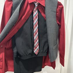 Van Heusen Big Boys 4 Piece Set Size 12 Reg. No Shipping!!! 