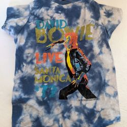 David Bowie Dog Shirt Size M