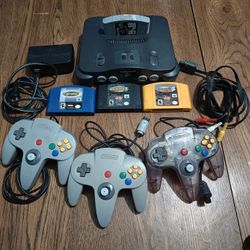 Nintendo 64 And Games