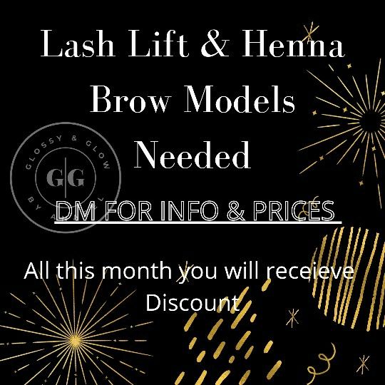 Lash Lift and Henna Brow