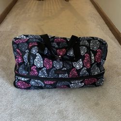 Vera Bradley 22" Wheeled Rolling Duffle Carry On Travel Bag