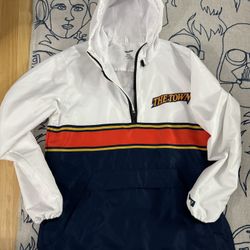 Trillest Warriors The Town Anorak Jacket - White - Small