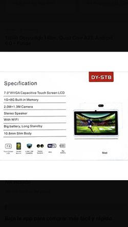 Tablet DY-ST8 new