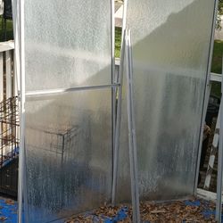 Puerta Corrediza De Aluminio Para Shower 