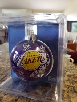 Laker Christmas Ornament