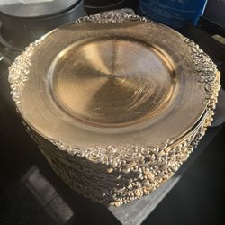 Gold Charger Plates