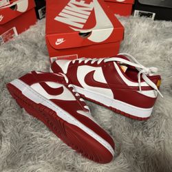 Nike Dunk Low Retro "Gym Red" Size Men's US 11 athletic shoes NIB