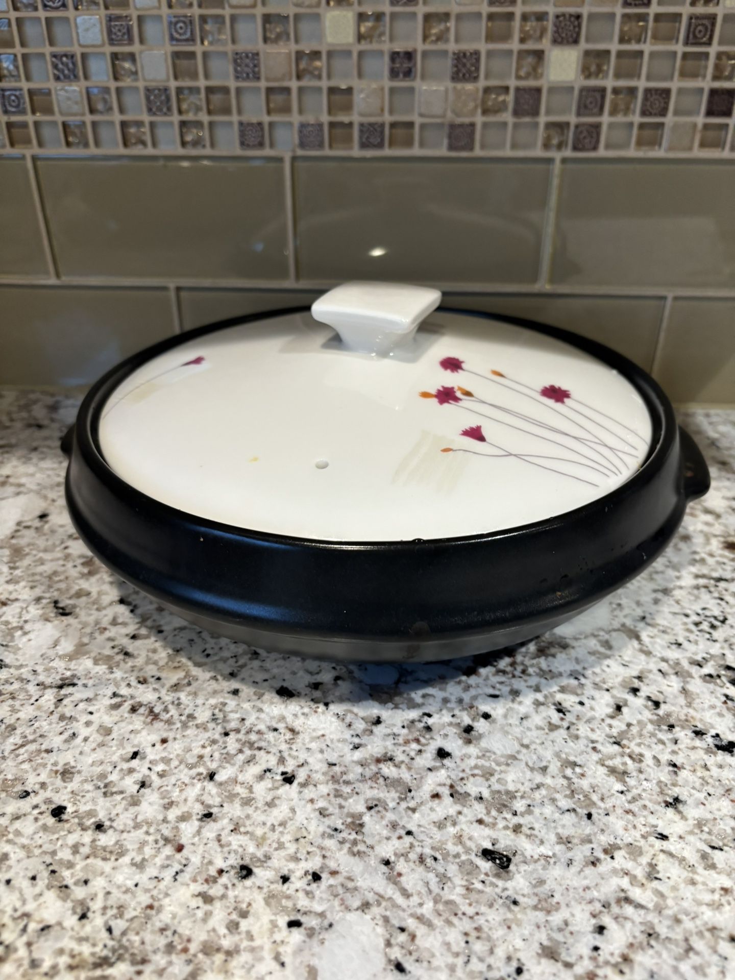 Korean Earthenware Hot Pot (Ttukbaegi) – 10” Stone Pot