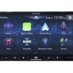 Alpine  ILX-W670 
6.75" Double DIN Digital Multimedia Receiver with Bluetooth®, Apple Carplay®, Android Auto™, SiriusXM-Ready® (does not play d