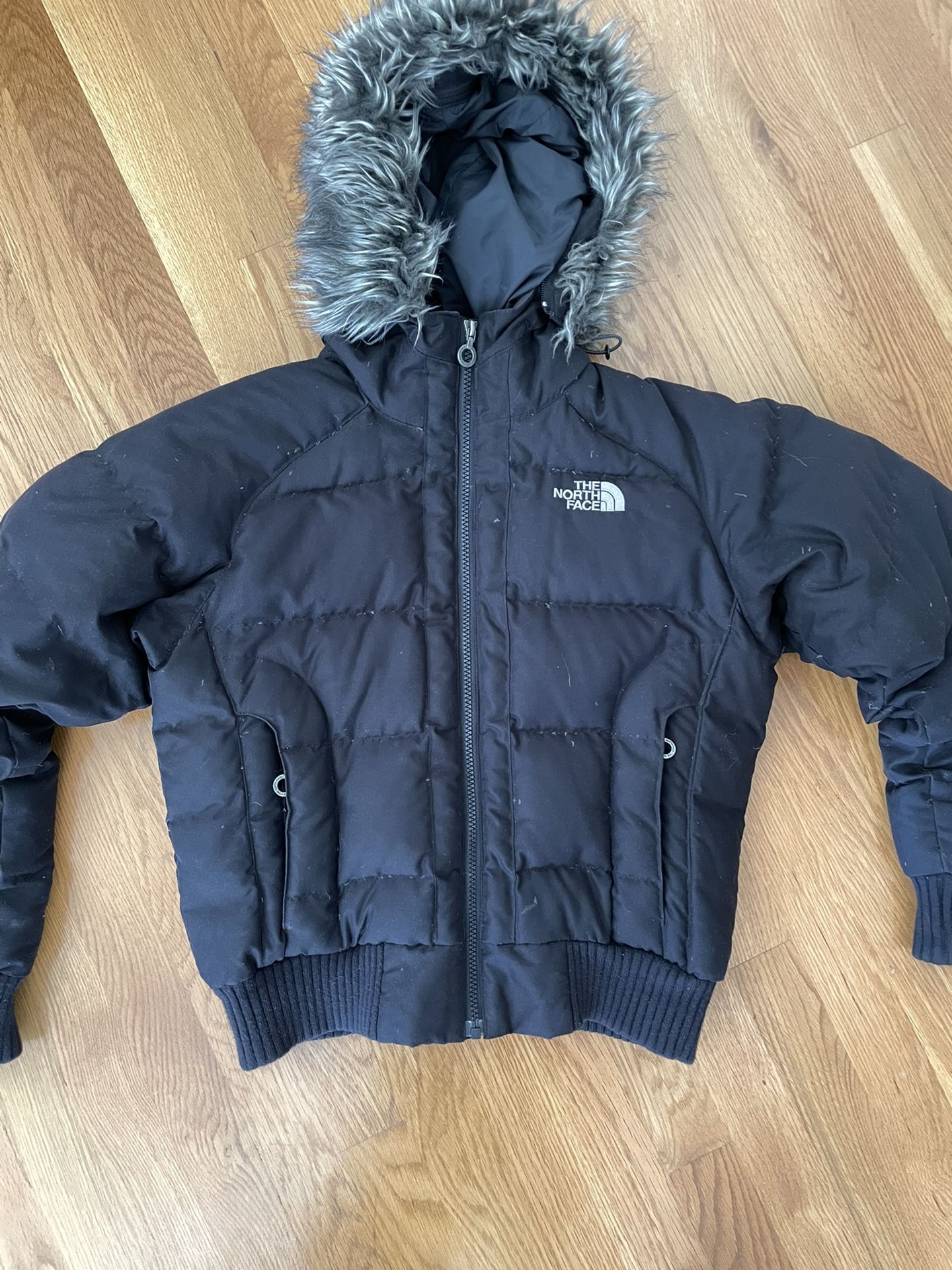North Face Goose Down Bomber Jacket