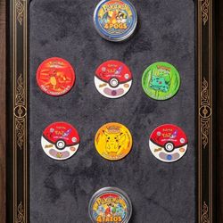 🔥 Pokémon Pogs / Tazos – 4 Pack 🔥