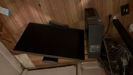 Computer and monitor