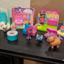 Gabby's Dollhouse Rooms And Accessories