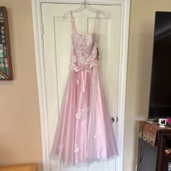 Prom Dress Pink NWT XS