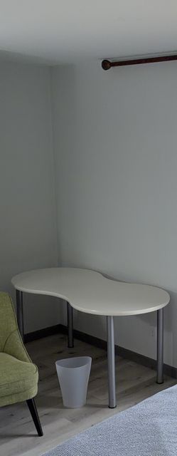 White desk