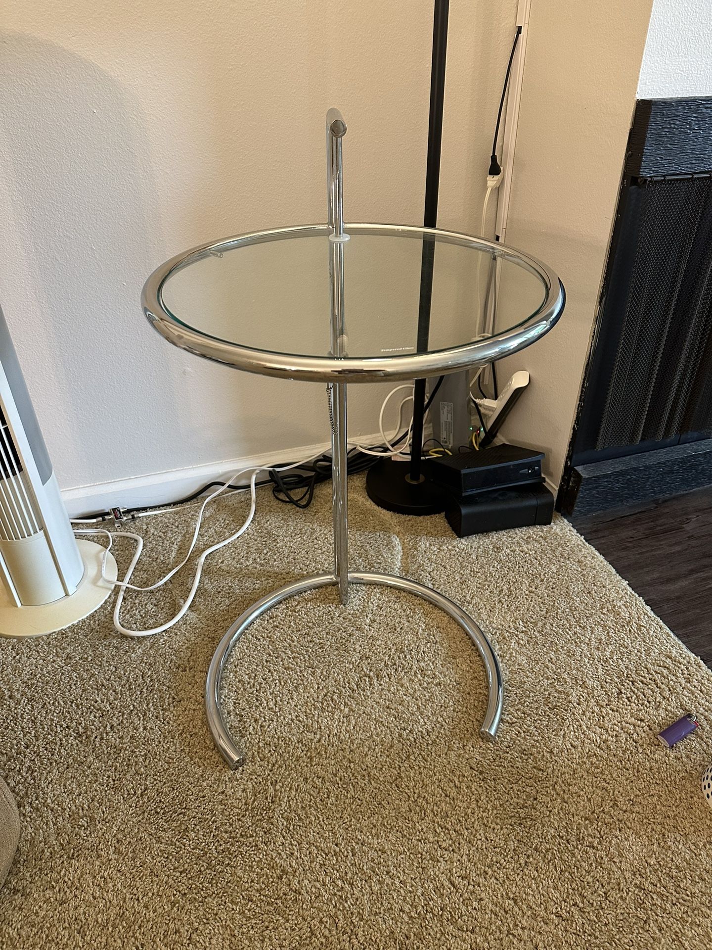 Adjustable End Table