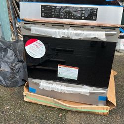 30” Slide In Oven With Induction Cooktop 