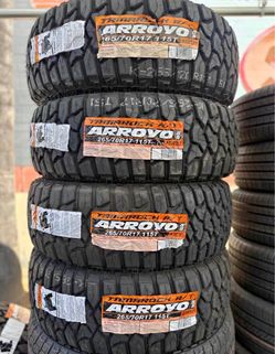 Arroyo Tamarock R/T 265/70R17 115T Tires – Set of 4