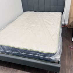 Cama Full Size Nueva En Su Caja Incluye Colchon 