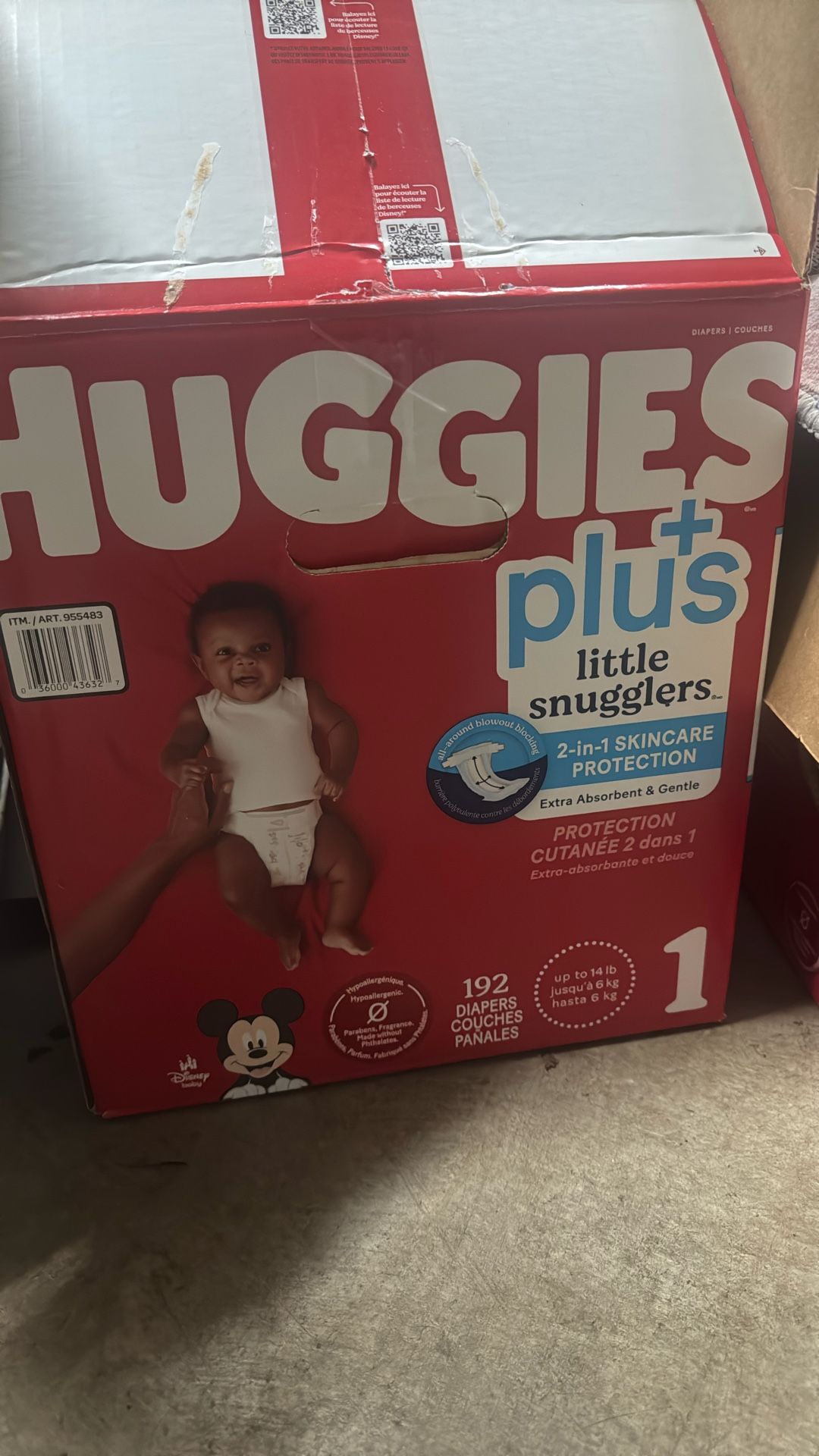 Huggies Diapers 
