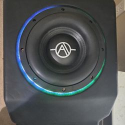 Console Con Bocina De 10"  y Led Light